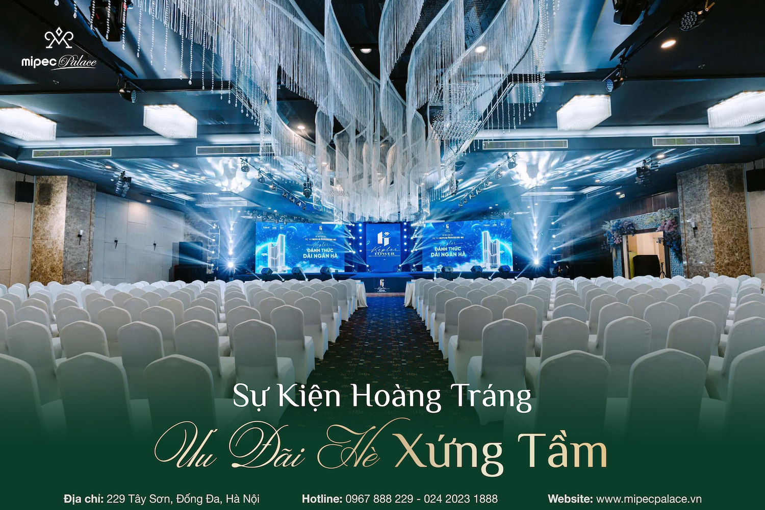 Ưu đãi sự kiện doanh nghiệp Mipec Palace