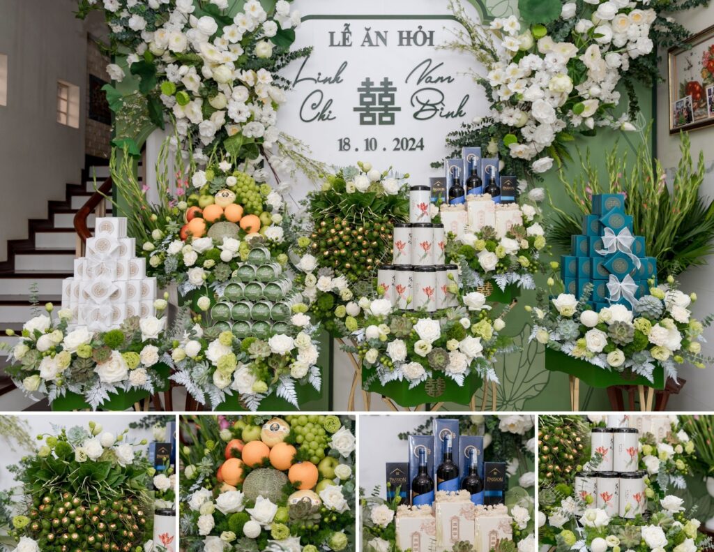 Sính lễ cưới gồm những gì