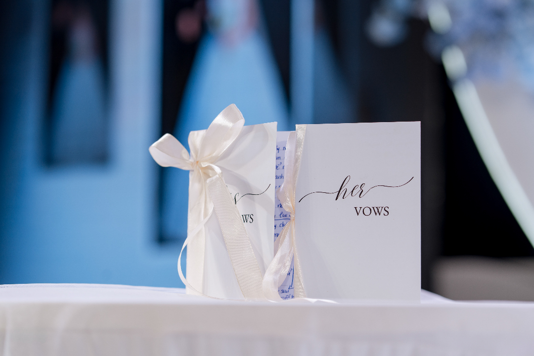 Những lưu ý quan trọng khi chuẩn bị lời vow