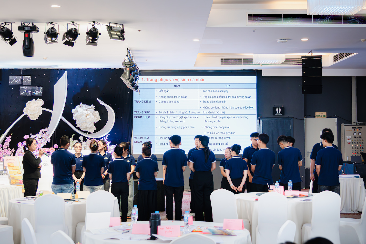 Mipec Palace Tổ Chức Chương Trình Đào Tạo Nghiệp Vụ Nhà Hàng 12 Chương trình là nền tảng để Mipec Palace nâng cao chất lượng dịch vụ và hoàn thiện trải nghiệm khách hàng