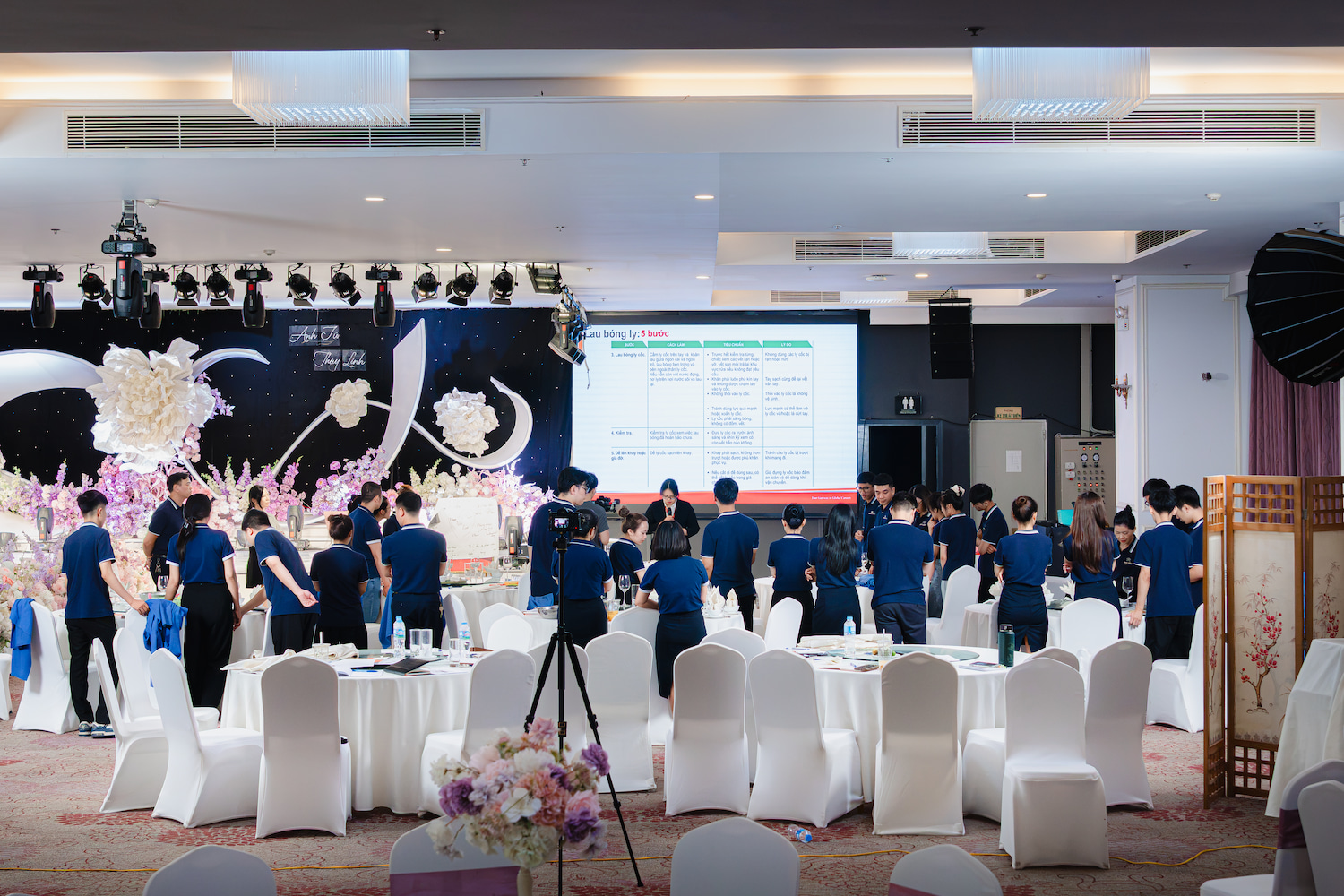 Mipec Palace Tổ Chức Chương Trình Đào Tạo Nghiệp Vụ Nhà Hàng 3 Nội dung chương trình đào tạo được xây dựng theo tiêu chuẩn VTOS